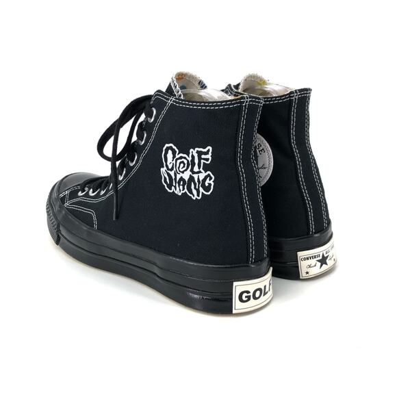 GOLF WANG x Chuck 70 By You Custom High Top Sneakers Black White M6.5 / W8.5 - Picture 4 of 14